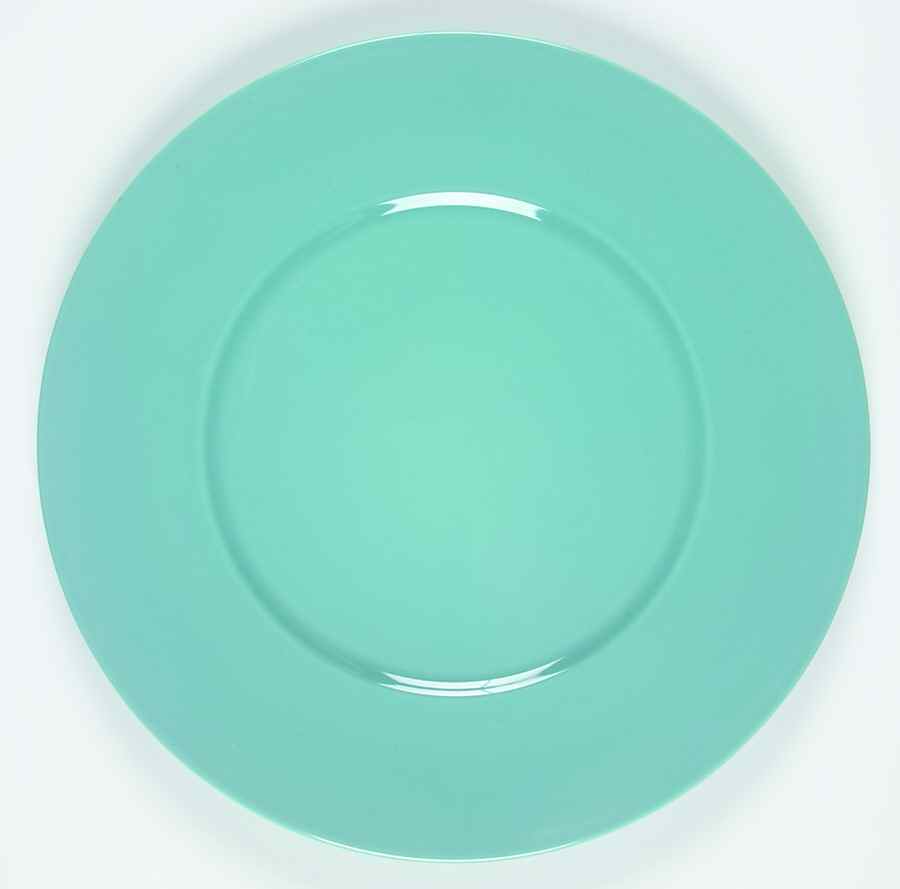 Color Spectrum Turquoise Service Plate (Charger) by Mikasa-1