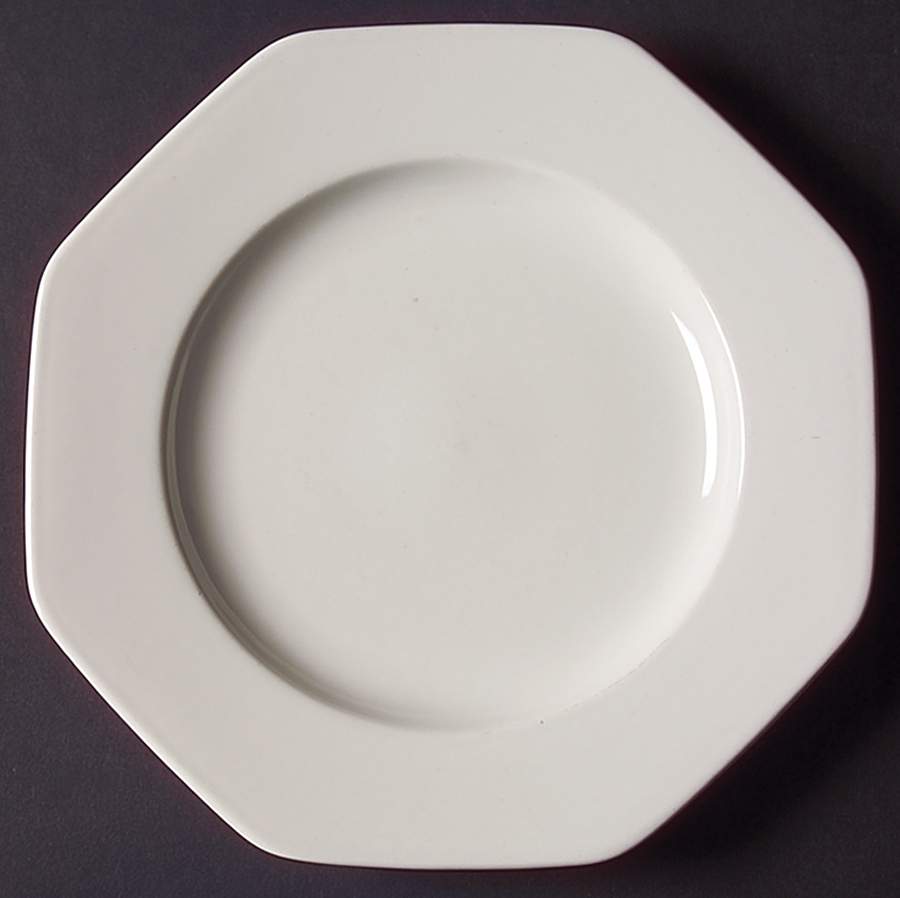 Color Spectrum Alpine White Salad Plate by Mikasa-1