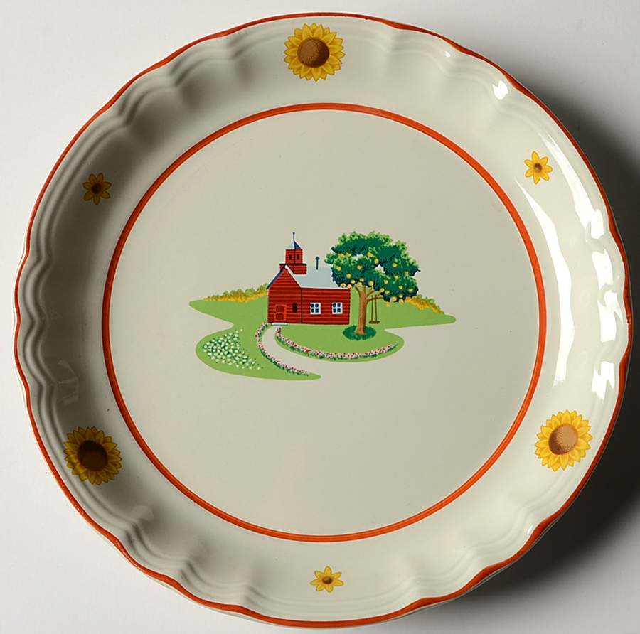 Country Summer Salad Plate by Mikasa-1