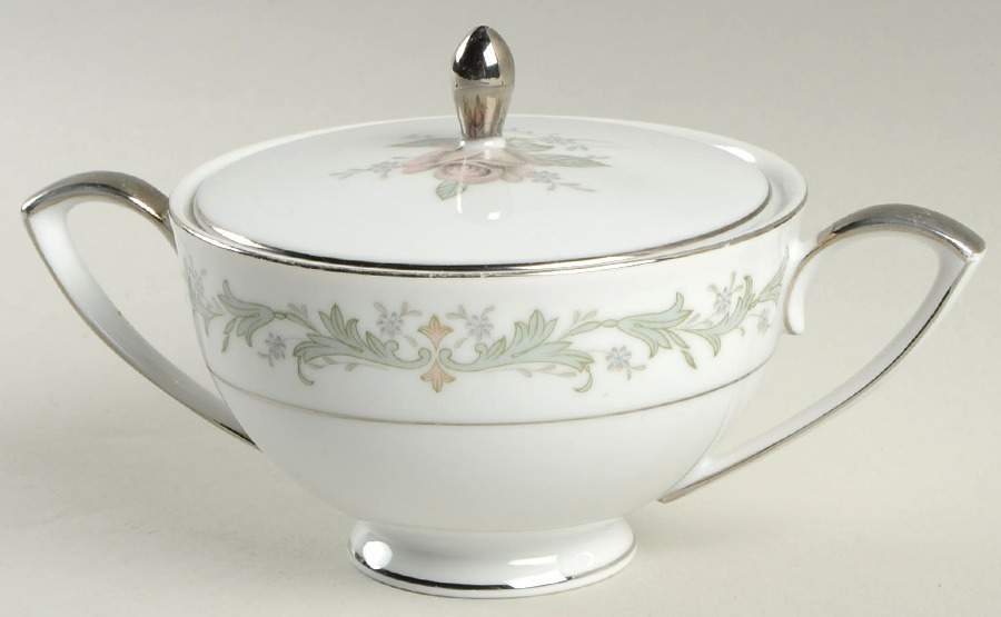 Cotillion Sugar Bowl & Lid by Mikasa-1