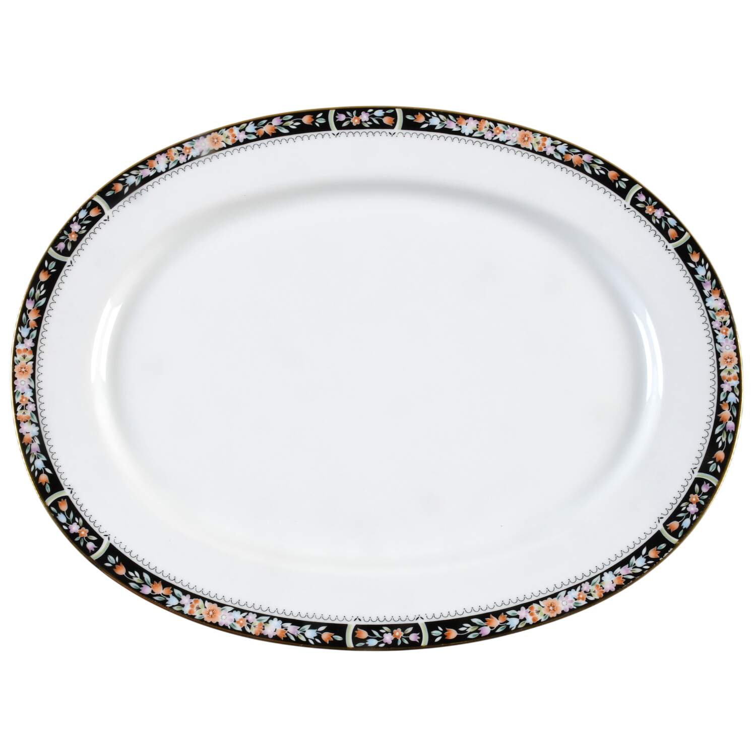 Cotillion 13" Oval Serving Platter by Mikasa-1