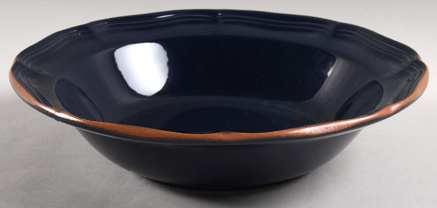 Countryside Blue 9" Round Vegetable Bowl by Mikasa-1