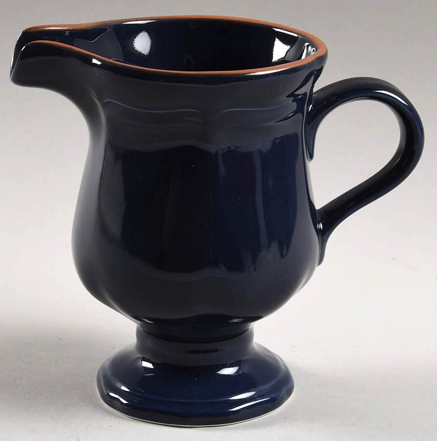 Countryside Blue Creamer by Mikasa-1