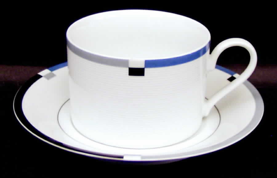 Couture Flat Cup & Saucer Set by Mikasa-1