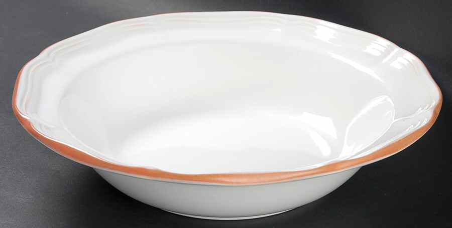Countryside White 9" Round Vegetable Bowl by Mikasa-1