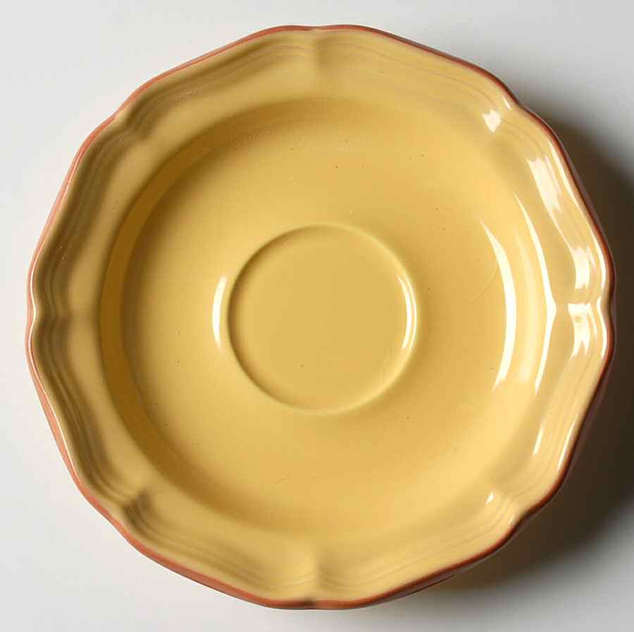 Countryside Yellow Saucer by Mikasa-1