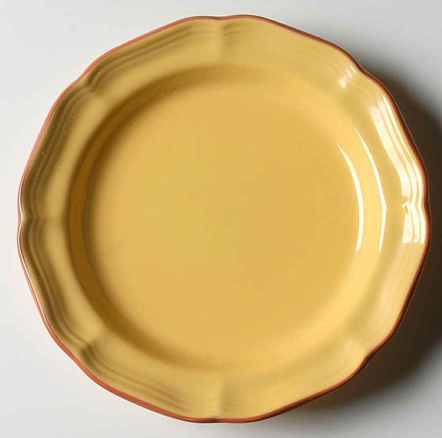 Countryside Yellow Salad Plate by Mikasa-1
