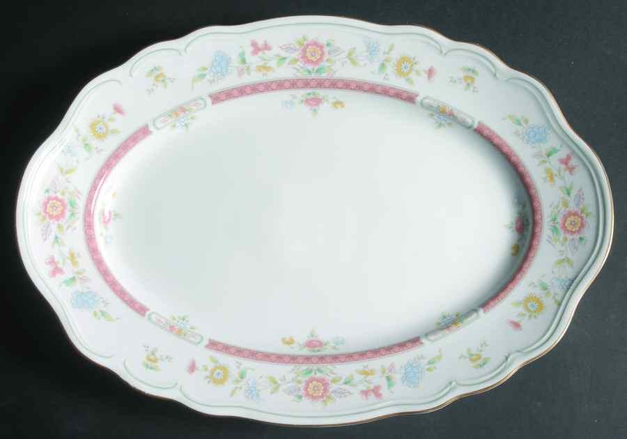 Coventry 15" Oval Serving Platter by Mikasa-1