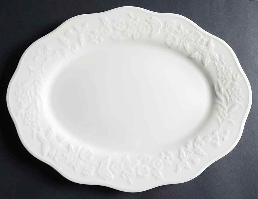 Country Villa 14" Oval Serving Platter by Mikasa-1