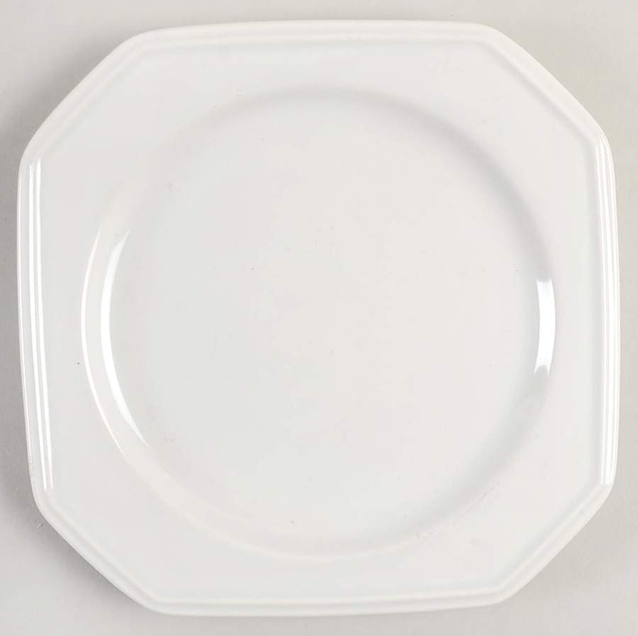 Continental White Bread & Butter Plate by Mikasa-1