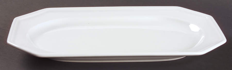 Continental White Large Sandwich Tray by Mikasa-1