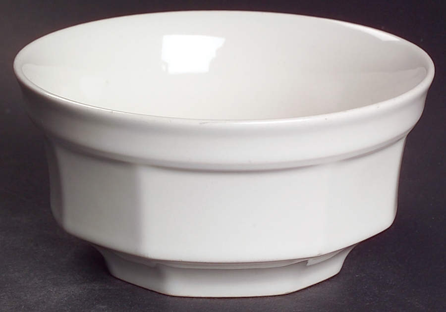 Continental White Fruit/Dessert (Sauce) Bowl by Mikasa-1