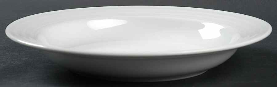 Cornet White Large Rim Soup Bowl by Mikasa-1