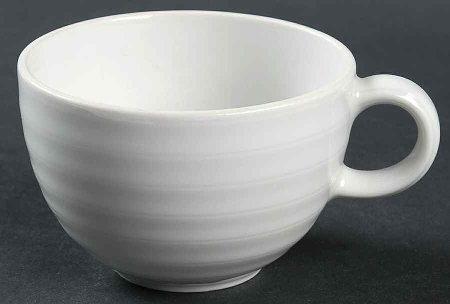 Cornet White Flat Cup by Mikasa-1