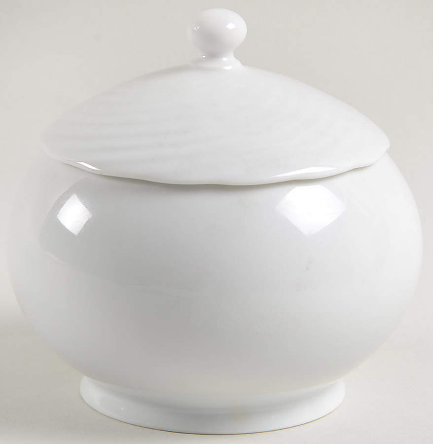 Cresta Blanca Sugar Bowl & Lid by Mikasa-1