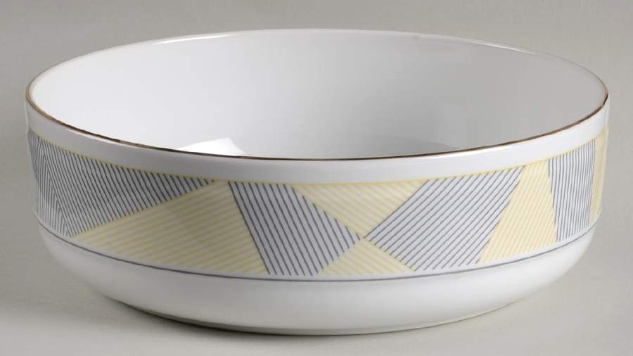 Criss Cross 9" Round Vegetable Bowl by Mikasa-1