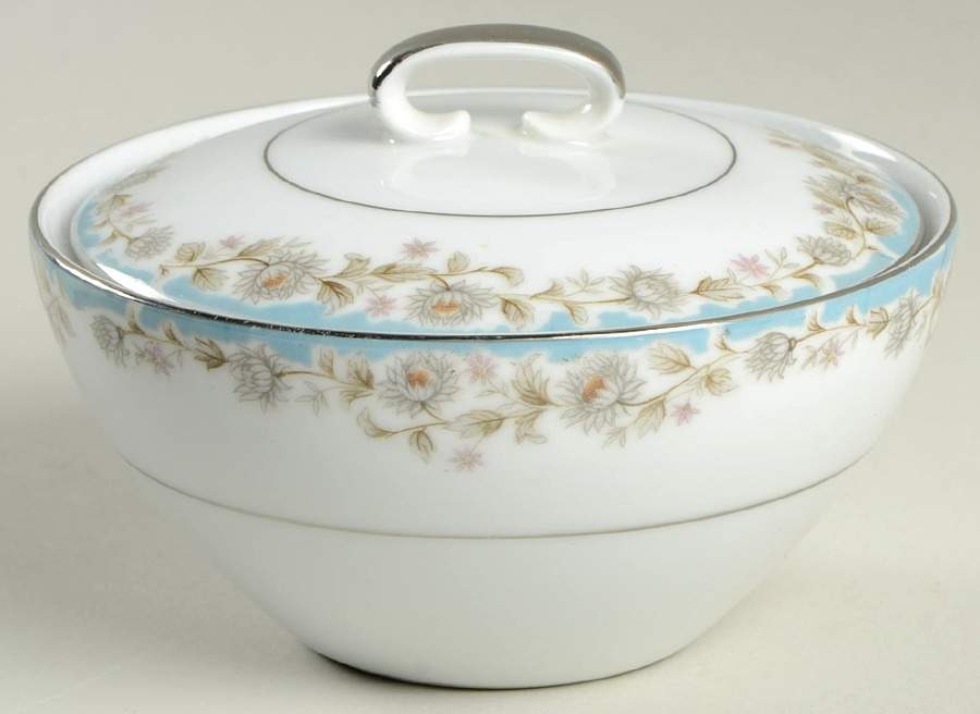 Crestline Sugar Bowl & Lid by Mikasa-1