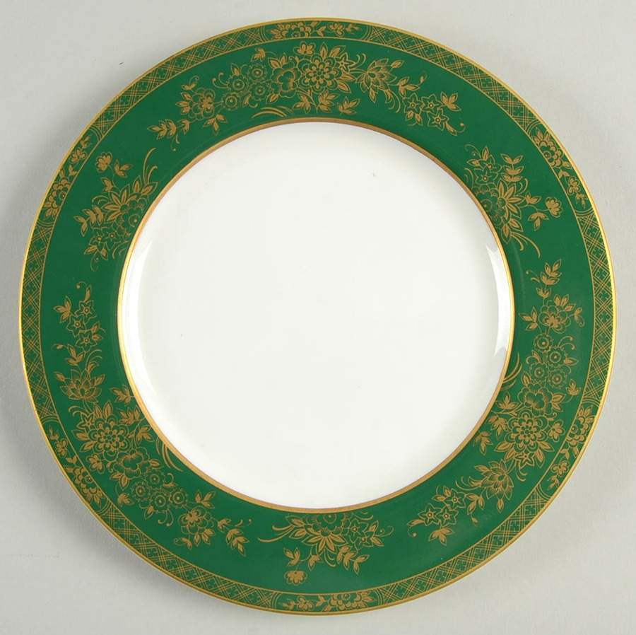 Crown Jewel Ming Green Salad Plate by Mikasa-1
