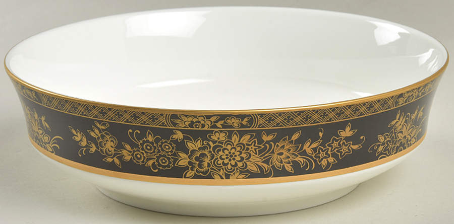 Crown Jewel Onyx Coupe Soup Bowl by Mikasa-1