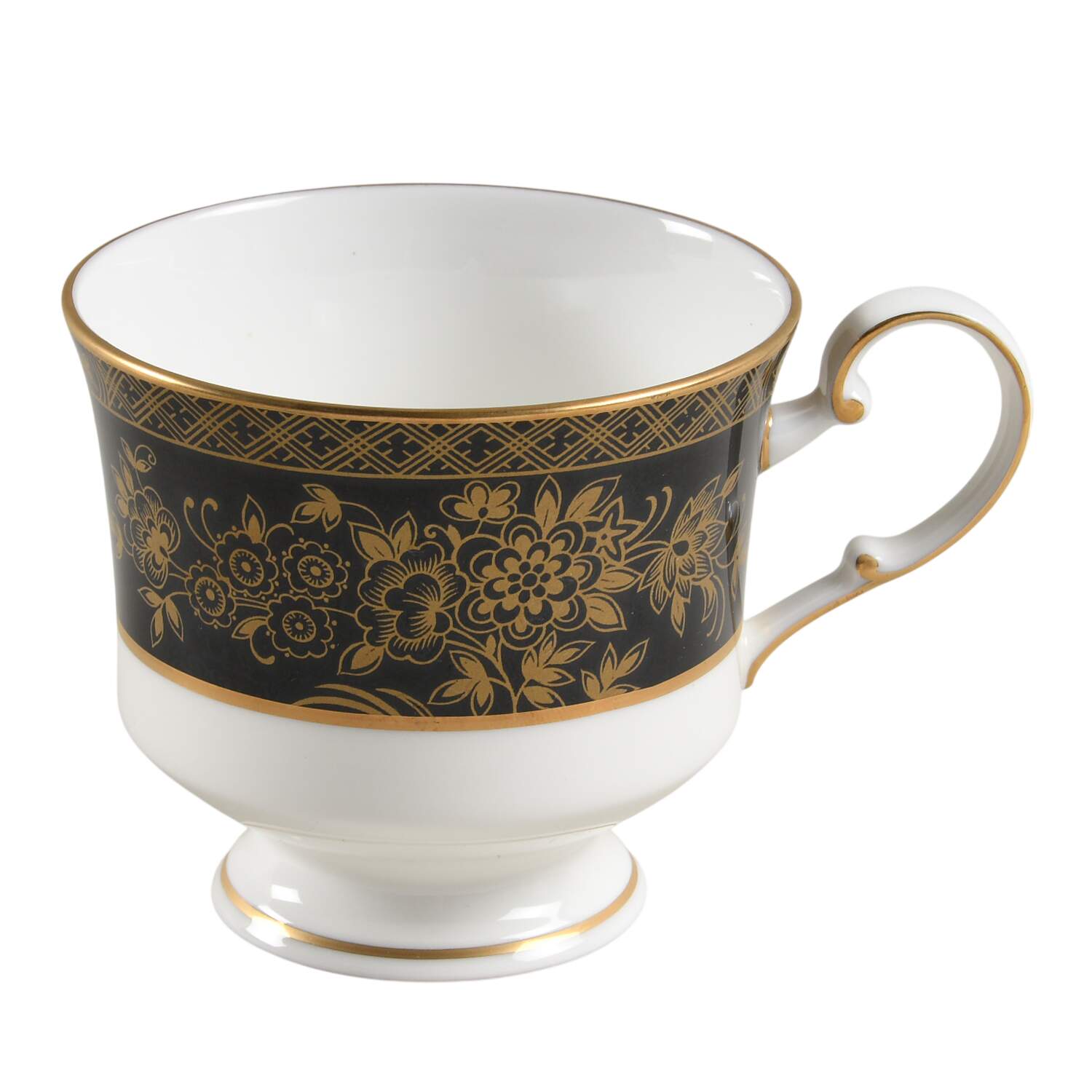 Crown Jewel Onyx Footed Cup by Mikasa-1