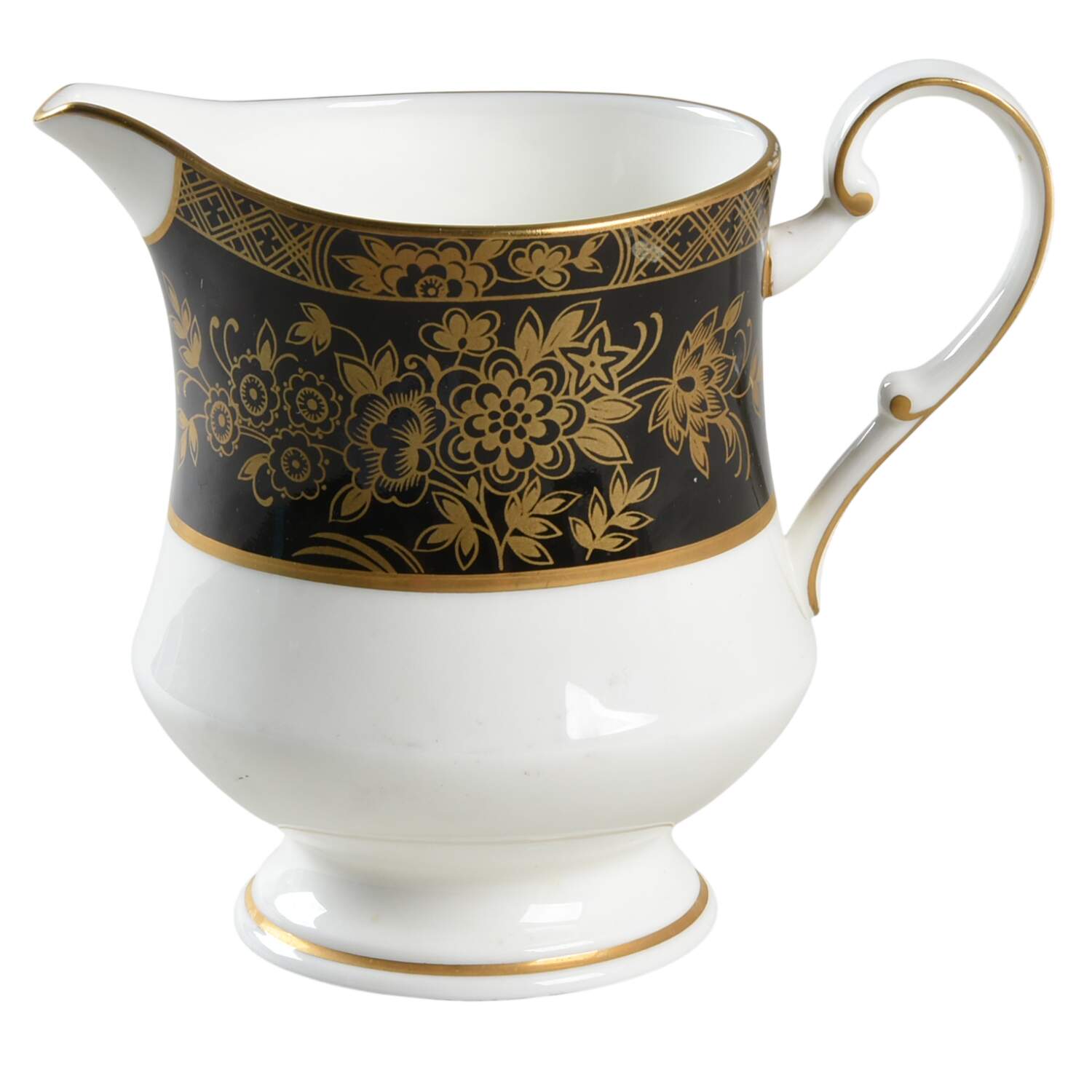 Crown Jewel Onyx Creamer by Mikasa-1