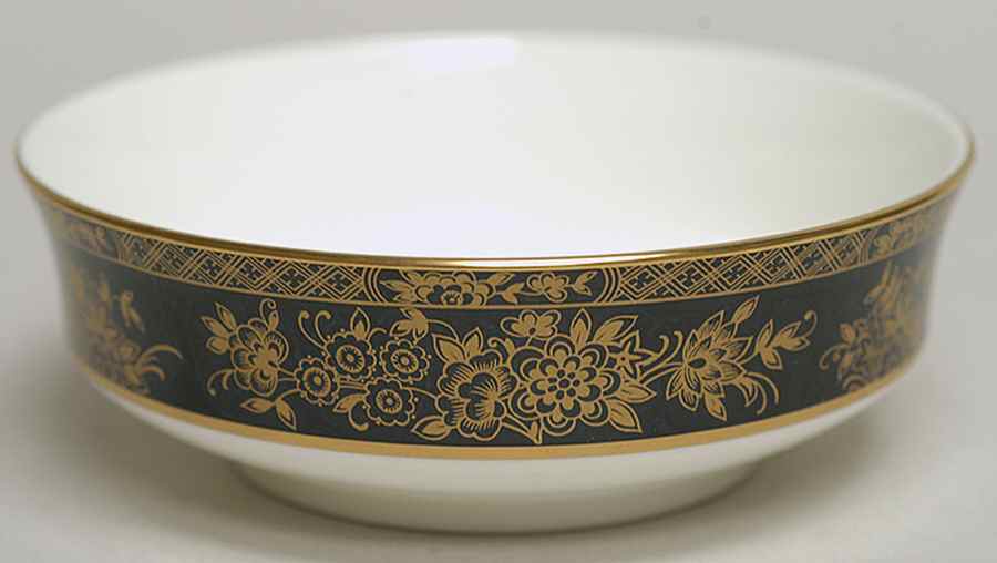 Crown Jewel Onyx Fruit/Dessert (Sauce) Bowl by Mikasa-1