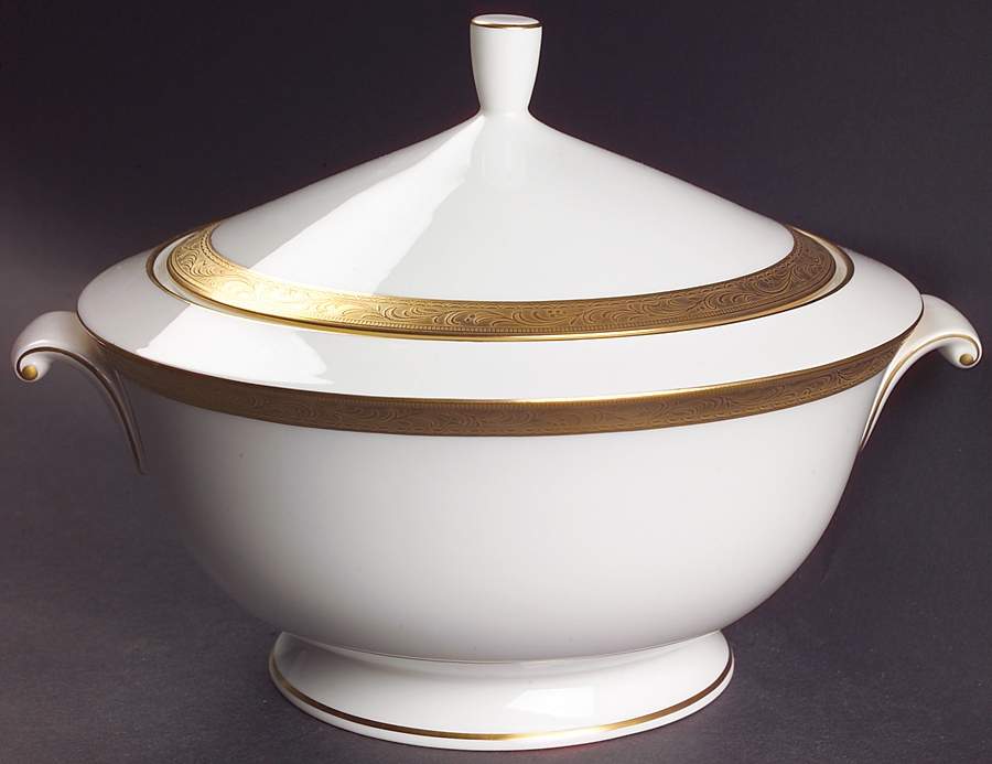 Crown Jewel  Round Covered Vegetable by Mikasa-1