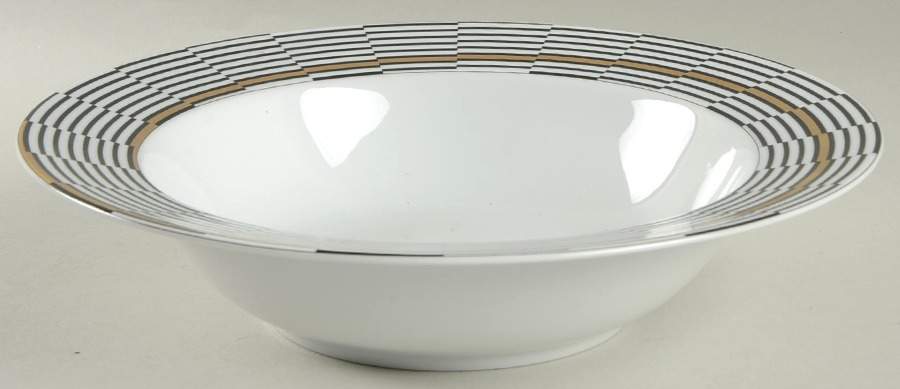 Crossroads Ebony 10" Round Vegetable Bowl by Mikasa-1