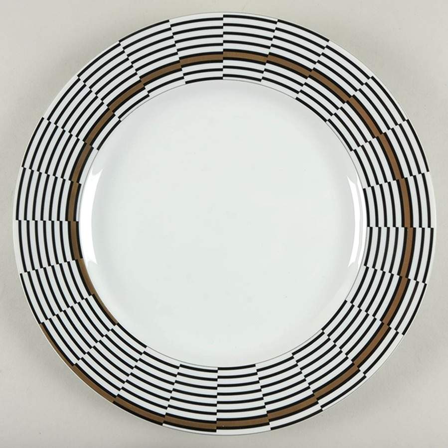 Crossroads Ebony 12" Chop Plate (Round Platter) by Mikasa-1