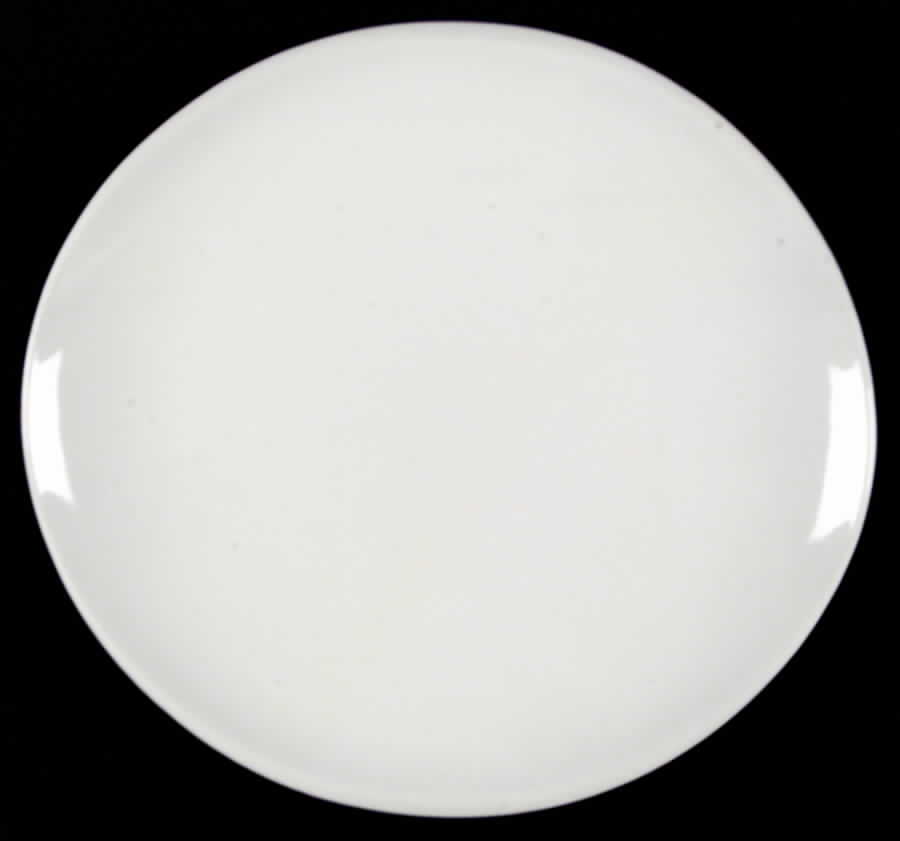 Crescent White Dinner Plate by Mikasa-1