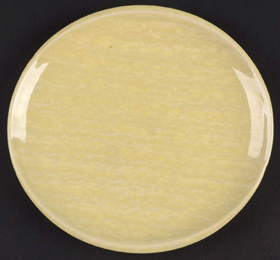Crescent Yellow Salad Plate by Mikasa-1