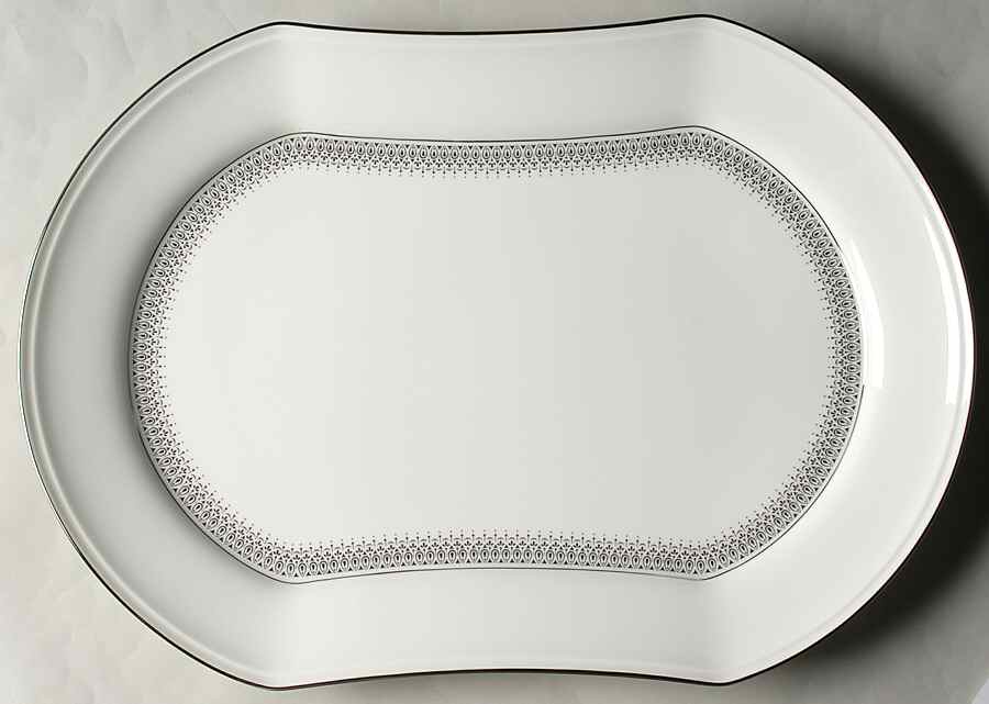Cumberland 17" Oval Serving Platter by Mikasa-1