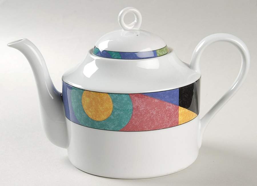 Currents Teapot & Lid by Mikasa-1