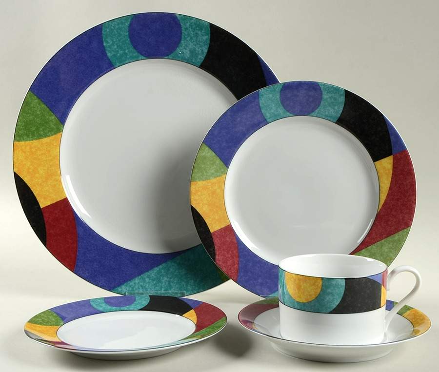 Currents 40 Piece Estate Set by Mikasa-1