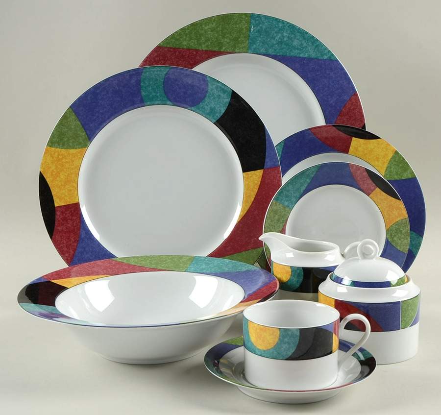Currents 45 Piece Starter Set by Mikasa-1