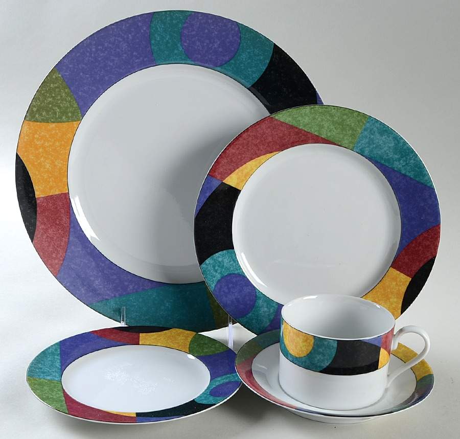 Currents 5 Piece Place Setting by Mikasa-1