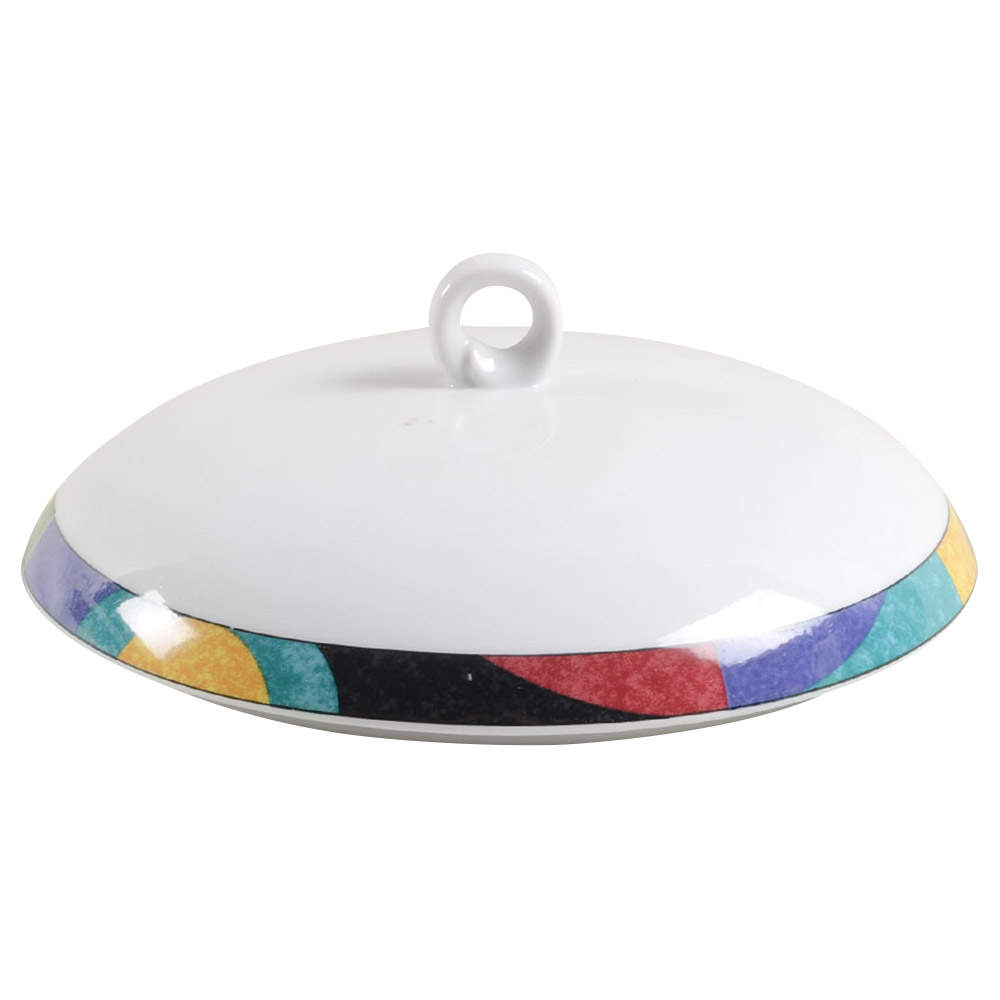 Currents Lid for 2.5 Qt Round Casserole by Mikasa-1