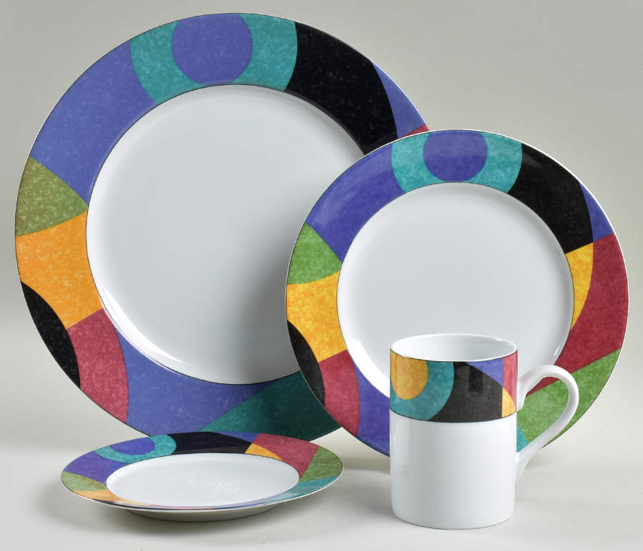 Currents 4 Piece Place Setting by Mikasa-1