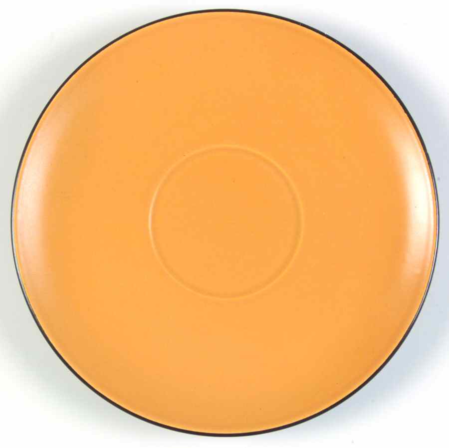 Curry Yellow Underplate for Gravy Boat by Mikasa-1
