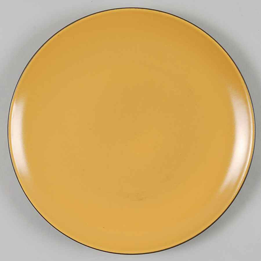 Curry Yellow Salad Plate by Mikasa-1