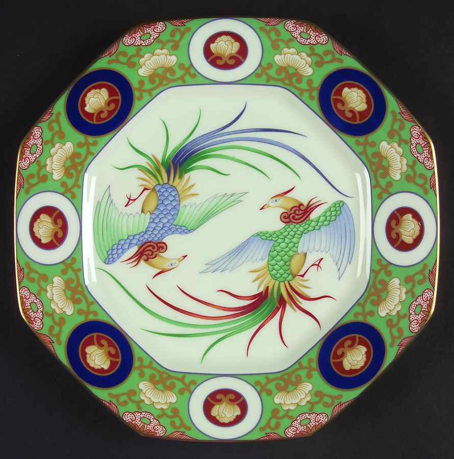 Dancing Cranes Salad Plate by Mikasa-1