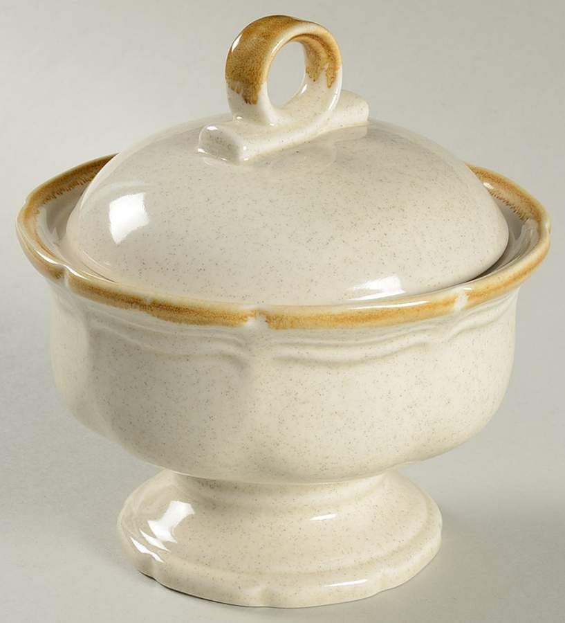 Garden Club Sugar Bowl & Lid by Mikasa-1