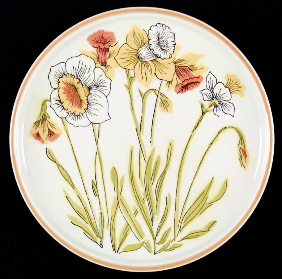 Daffodils Dinner Plate by Mikasa-1