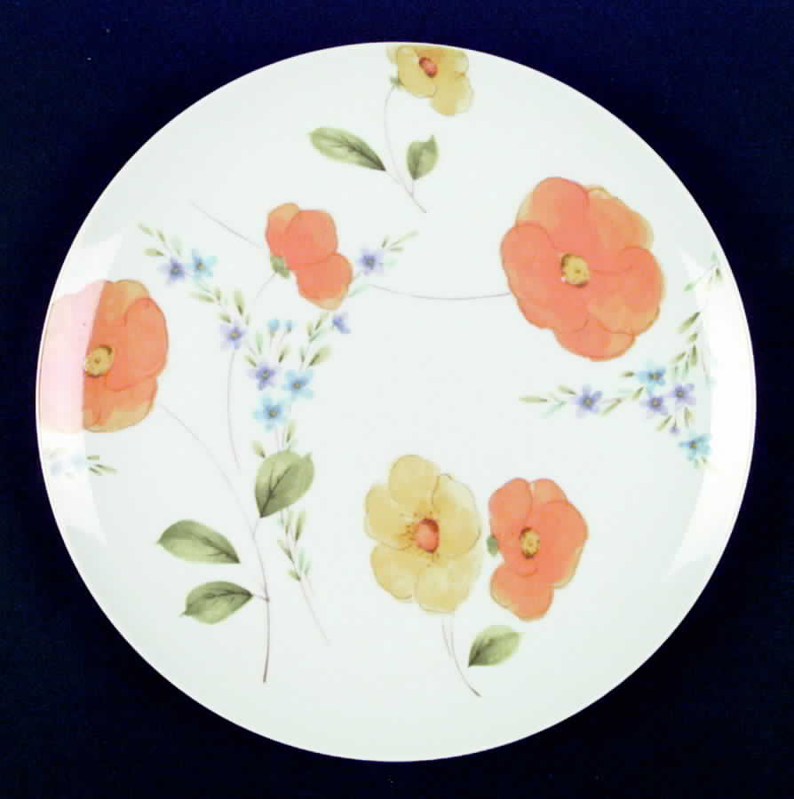 Dancing Flowers Dinner Plate by Mikasa-1