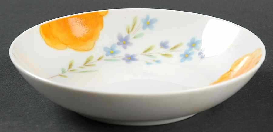 Dancing Flowers Fruit/Dessert (Sauce) Bowl by Mikasa-1