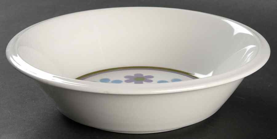 Dancing Flower Coupe Soup Bowl by Mikasa-1