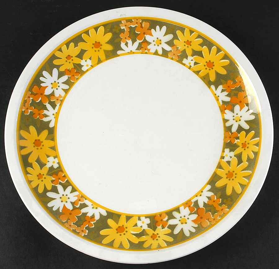 Daisies 12" Chop Plate (Round Platter) by Mikasa-1