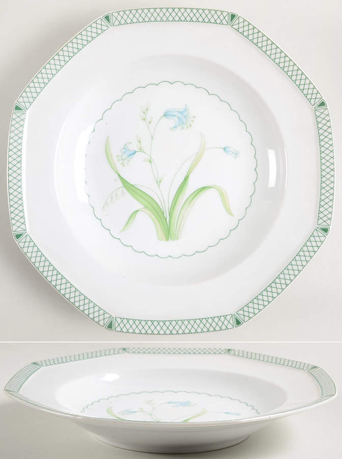 Day Lilies Large Rim Soup Bowl by Mikasa-1