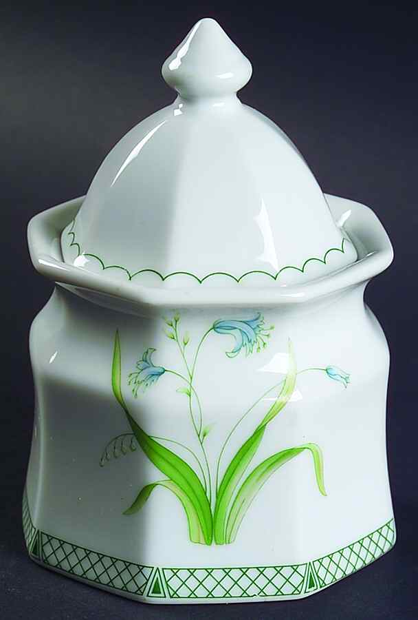 Day Lilies Sugar Bowl & Lid by Mikasa-1