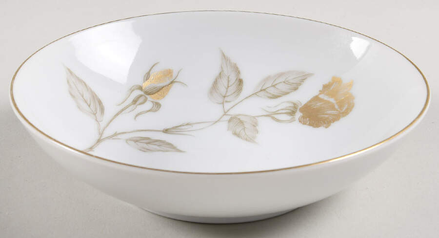 Damask Rose Fruit/Dessert (Sauce) Bowl by Mikasa-1